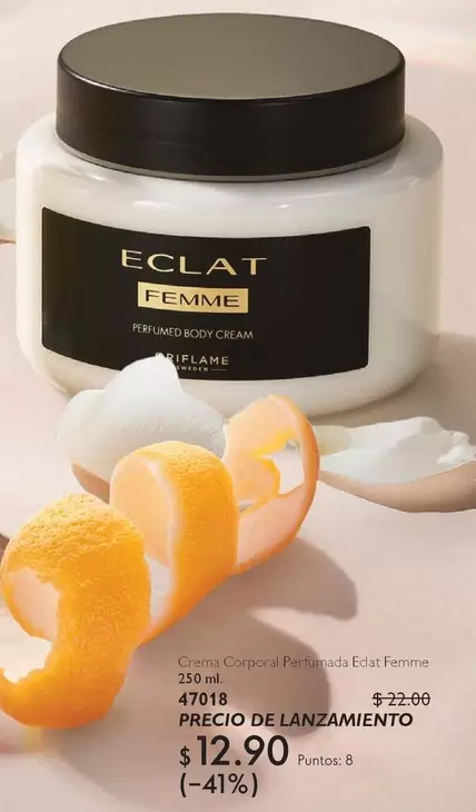 Oriflame - Eclat Femme Perfumed Body Cream 47018