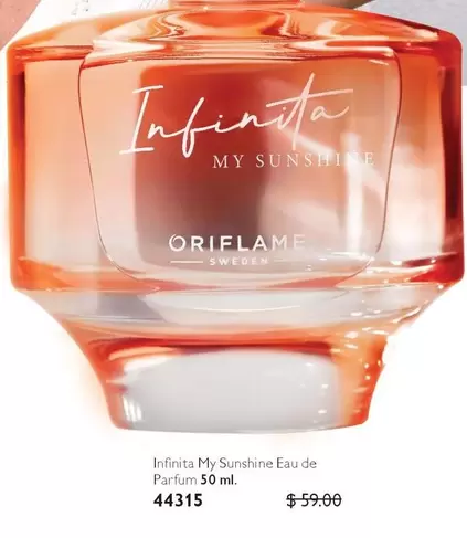 Oriflame - Infinitia My Sunshine Eau de Parfum 50 ml. 44315