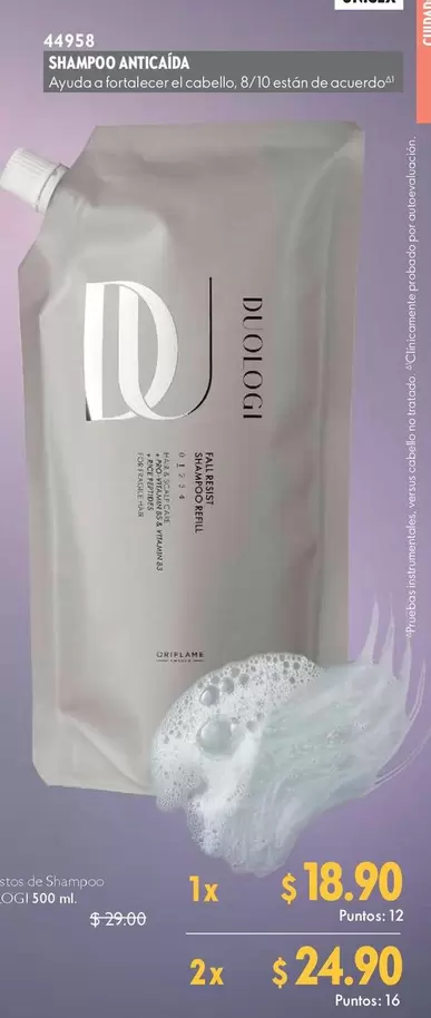 Oriflame - SHAMPOO ANTICAIDA 64956