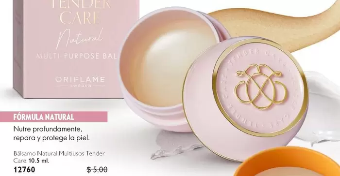 Oriflame - Bálsamo Natural Multiusos Tender Care 10.5 ml 12760