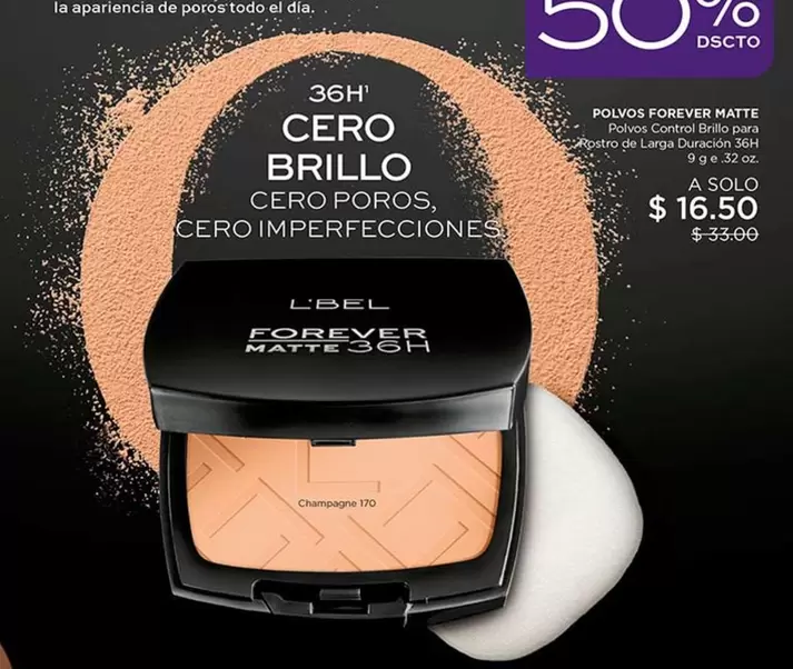 L'bel - POLVOS FOREVER MATTE