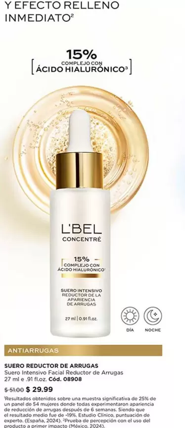 L'bel - Suero Reductor de Arrugas