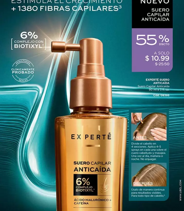 SUERO CAPILAR ANTICAÍDA