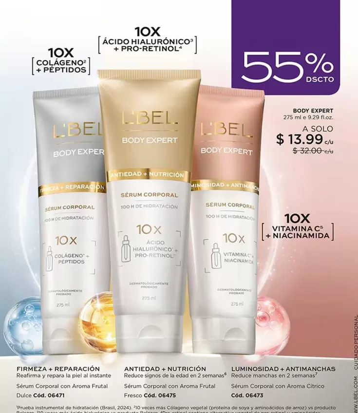 L'bel - BODY EXPERT SERUM CORPORAL