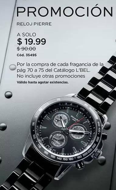 L'bel - Reloj Pierre Cód. 35495