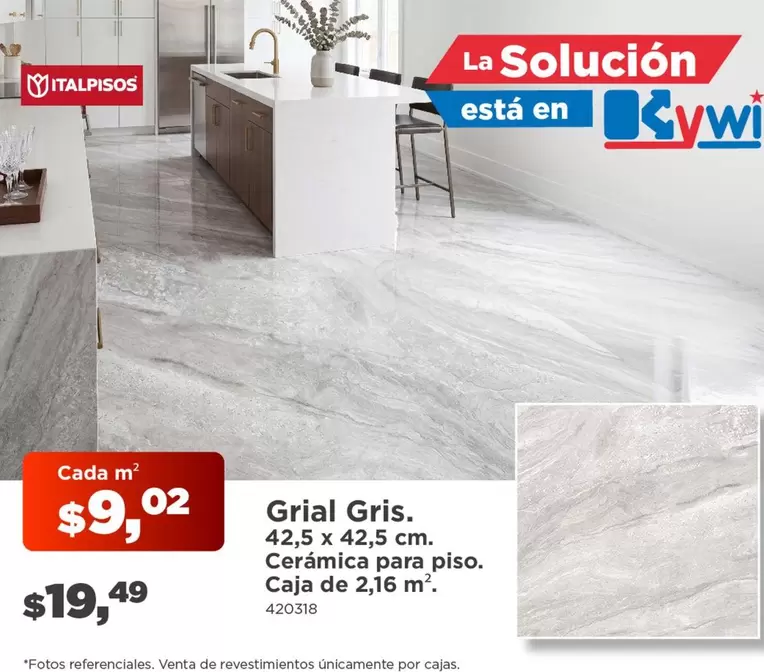 Grial Gris. Cer