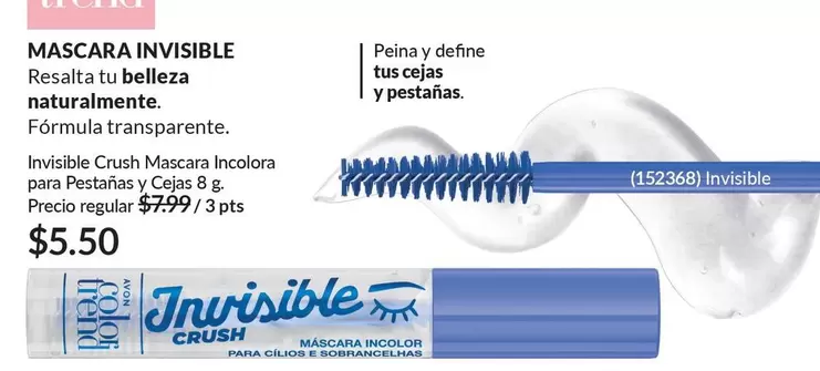 Crush - MASCARA INVISIBLE