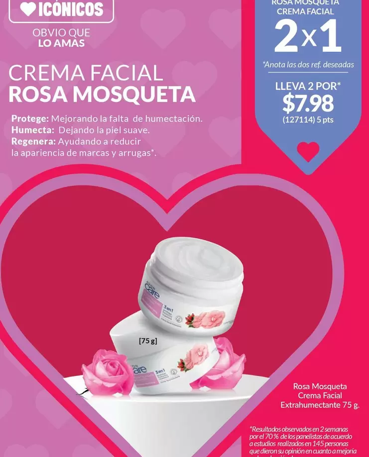 Rosa - CREMA FACIAL ROSA MOSQUETA