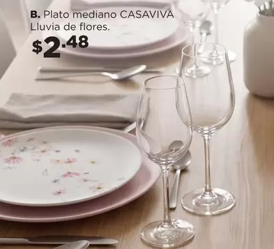 Plato mediano