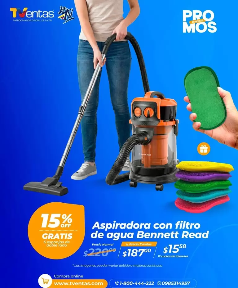 Pro - Aspiradora con filtro de agua