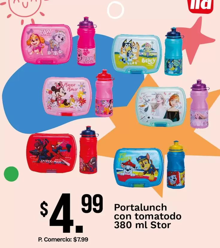 Paw Patrol - Portalunch con tomatodo