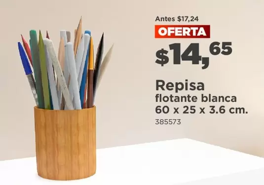 Blanca - Repisa flotante blanca 385573