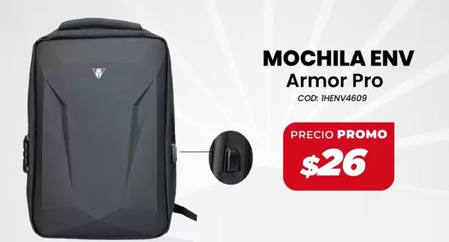 Pro - MOCHILA ENV Armor  COD. IENV4509
