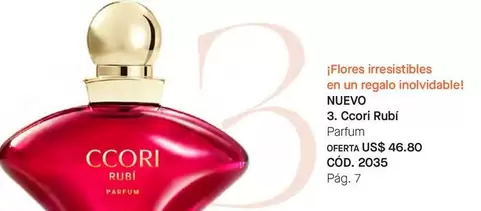3. Ccori Rubi Parfum CÓD. 2035
