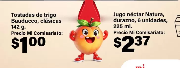 Tostadas de trigo Bauducco, clásicas