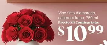 Vino tinto Alumbrado, cabernet franc