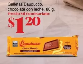 Galletas, chocolate con leche