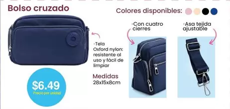 Bolso cruzado