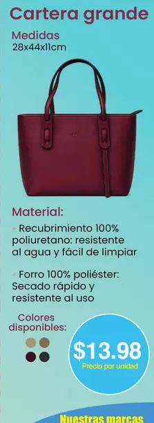 Cartera grande