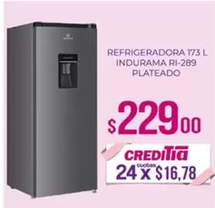 Indurama - REFRIGERADORA 173 L RI-289