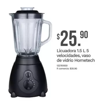 Licuadora 1.5 L 5 velocidades