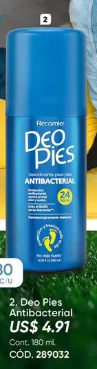 Dia - Deo Pies Antibacterial