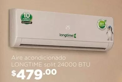 Aire acondicionado split 24000 BTU