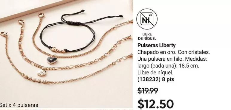 Pulseras Liberty (138232)