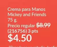 Crema para Manos Mickey and Friends (216756) 3 pts