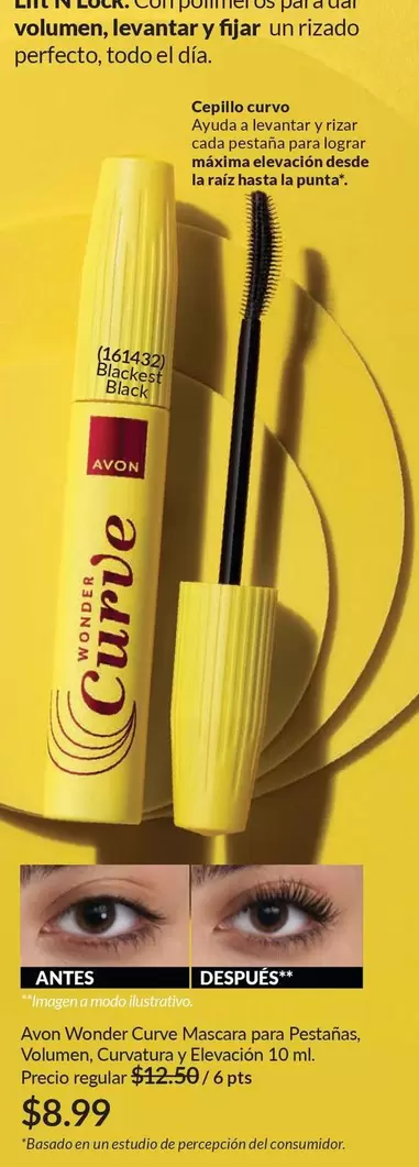 Avon - Curl Mascara para Pestañas