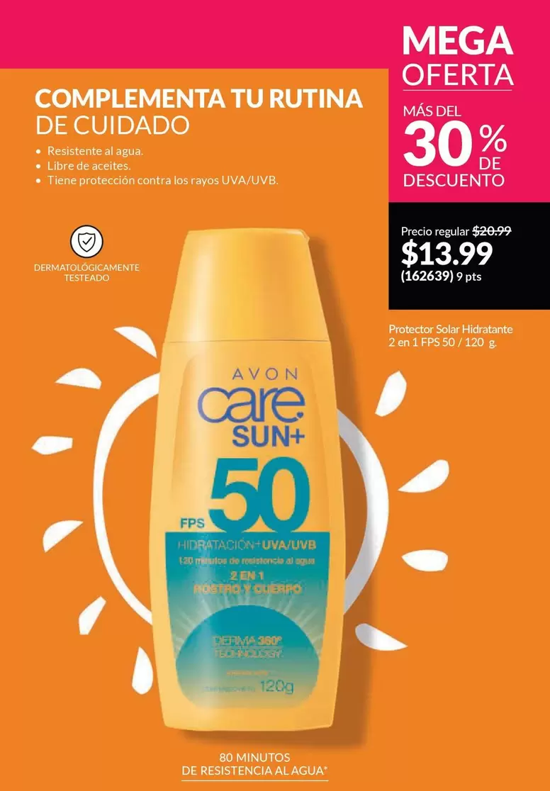 Avon - SUN+ 50