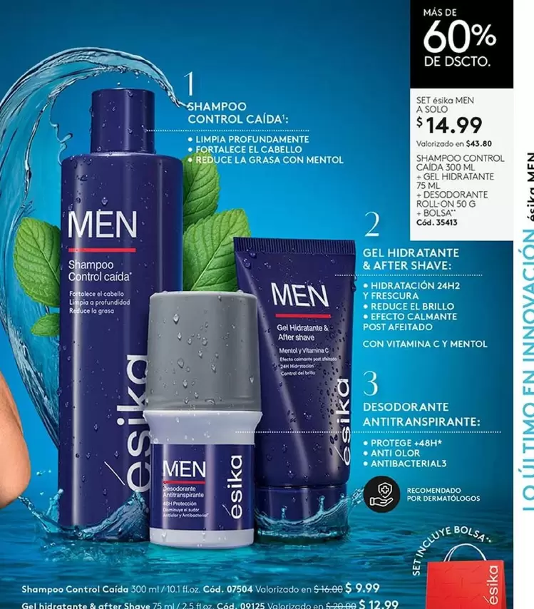 Ésika - Shampoo Control Caída