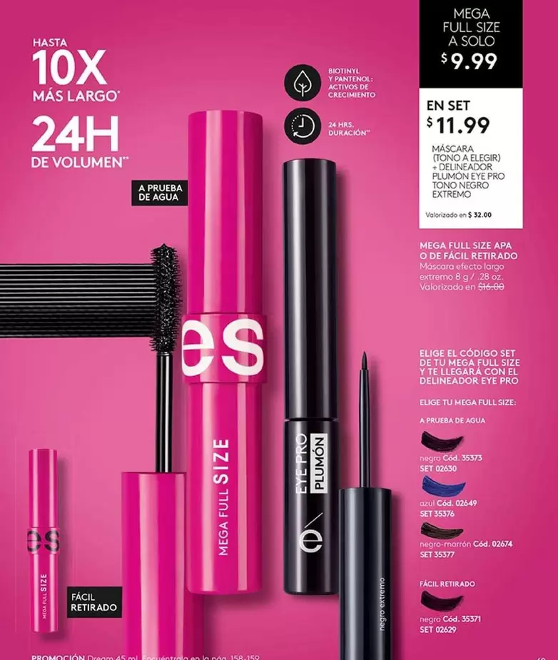 Pro - MEGA FULL SIZE MASCARA