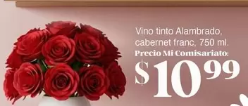 Vino tinto Alumbrado, cabernet franc