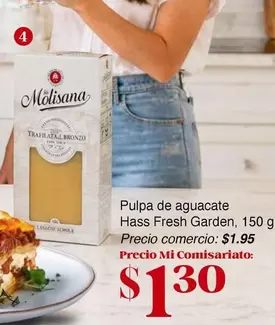 Pulpa de aguacate Hass