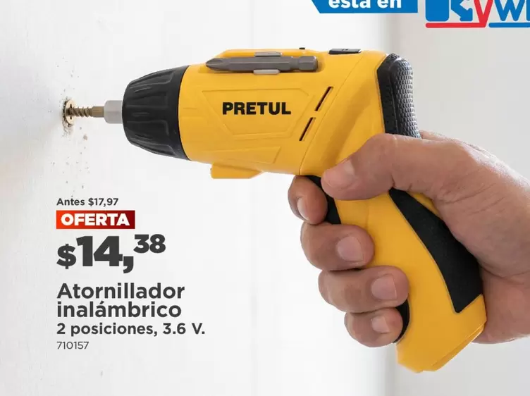 Atornillador inalámbrico