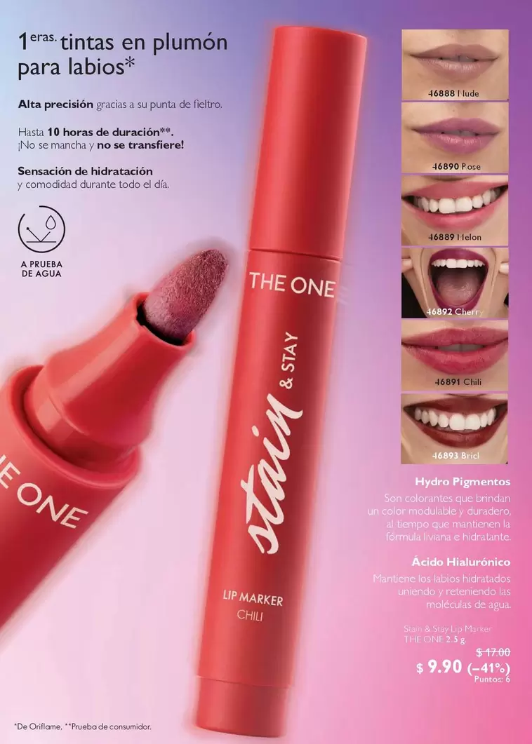 Nude - tintas en plumón para labios