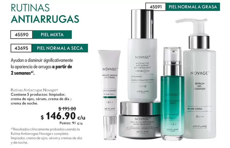 Oriflame - RUTINAS ANTIARRUGAS