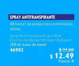 SPRAY ANTITRANSPIRANTE 46982