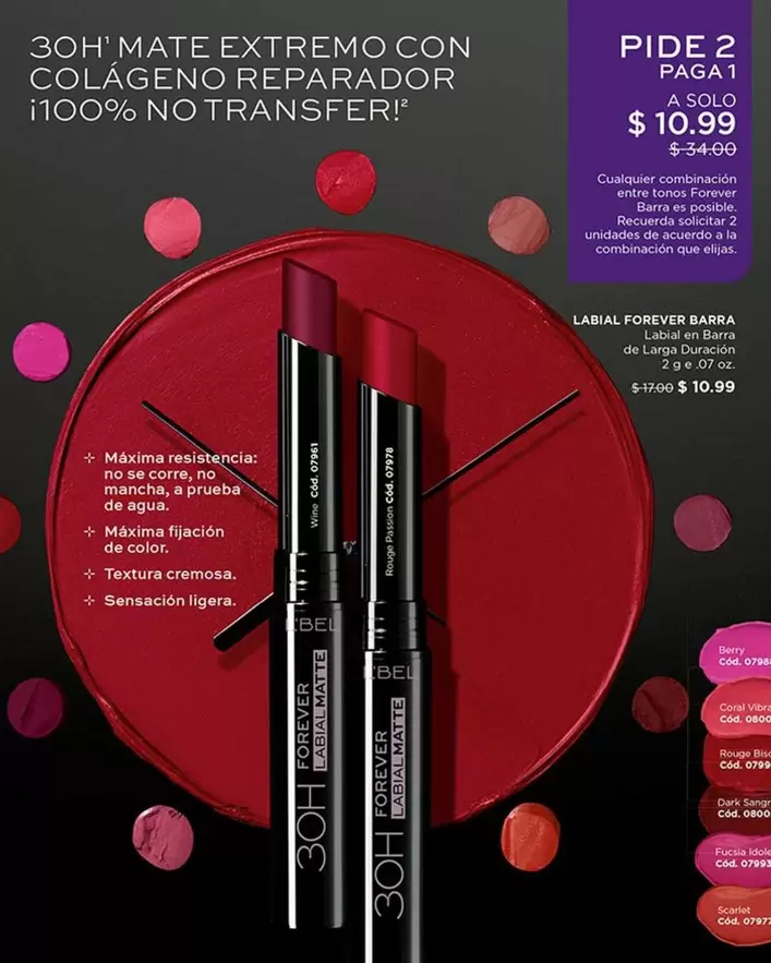 mate - LABIAL FOREVER BARRA
