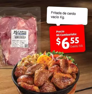 Fritada de cerdo