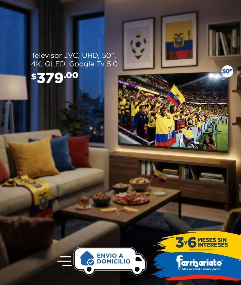 Televisor JVC LUHD 50" 4K QLED Google TV 5.0