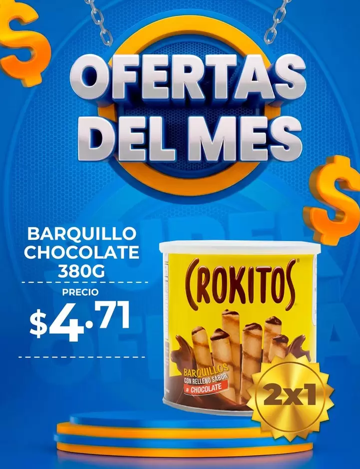 BARQUILLO CHOCOLATE