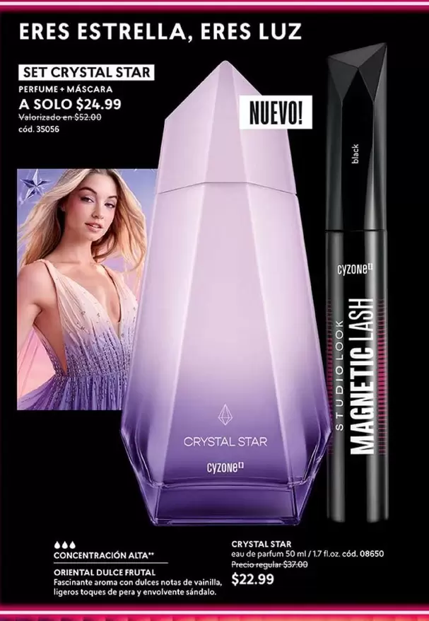 Estrella - SET CRYSTAL STAR PERFUME + MASCARA