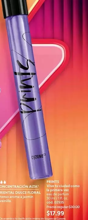 PRINTS Vive la ciudad como la primera vez eau de parfum