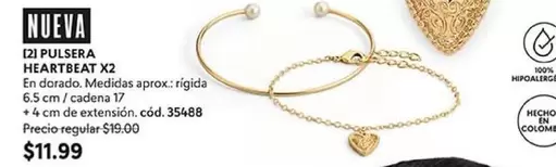 PULSERA HEARTBEAT X2