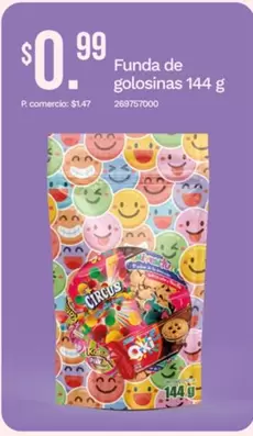 Funda de golosinas 144 g 209757000