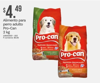 Alimento para perro adulto 2 kg 336003001-002
