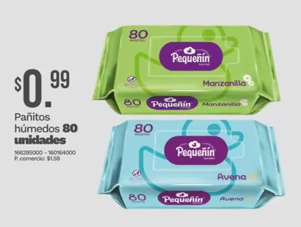 Pañitos húmedos 80 unidades