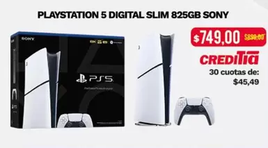 Sony - PLAYSTATION 5 DIGITAL SLIM 825GB